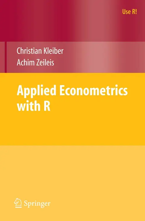 Cover of Applied Econometrics with R (pb 2008)