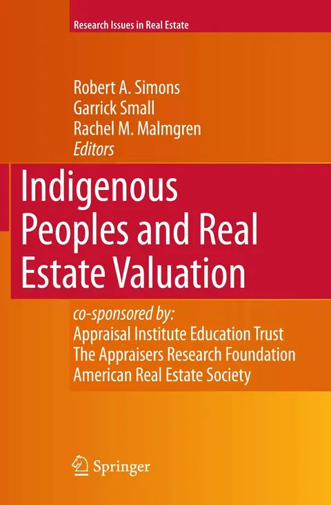 Cover of Indigenous Peoples and Real Estate Valuation