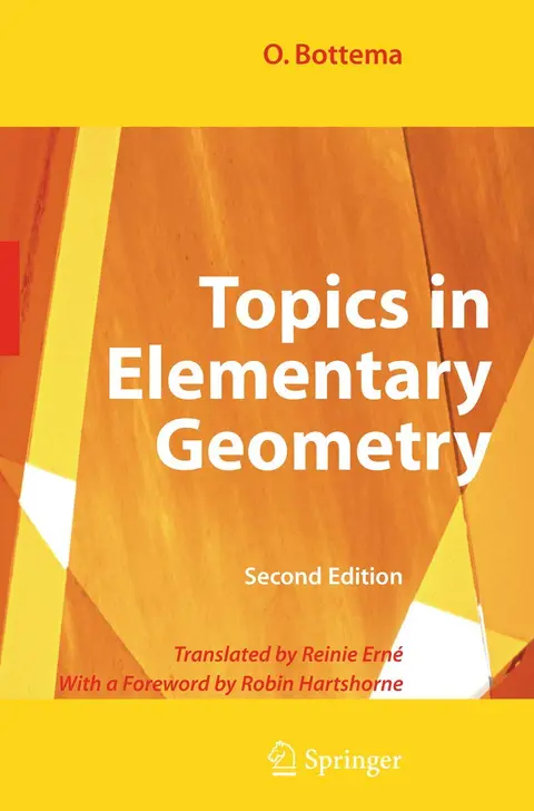 Cover of Topics in Elementary Geometry 2 Ed