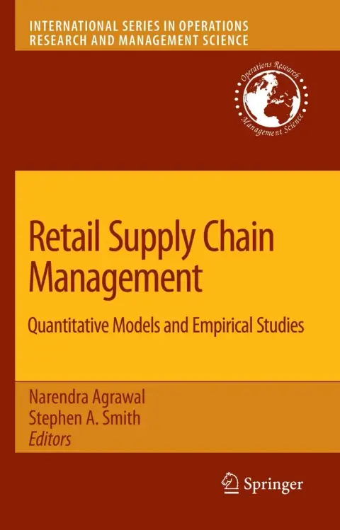 Cover of Retail Supply Chain Management