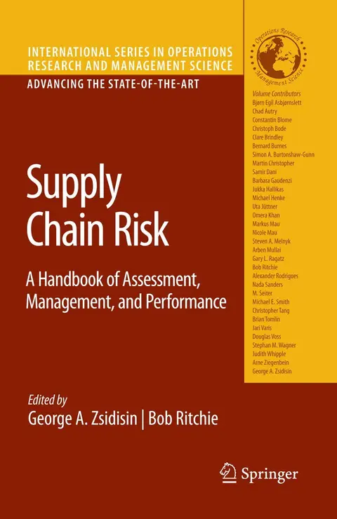 Cover of Supply Chain Risk