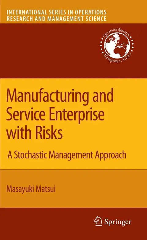 Cover of Manufacturing and Service Enterprise with Risks