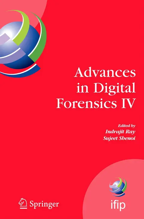 Cover of Advances in Digital Forensics IV