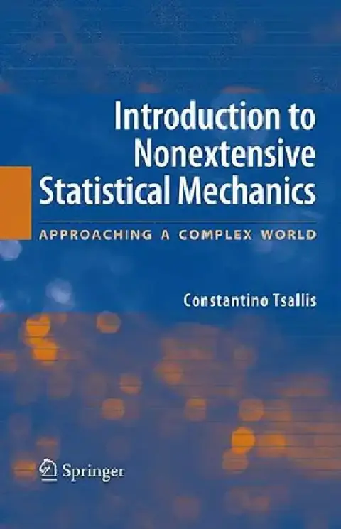 Cover of Introduction to Nonextensive Statistical Mechanics