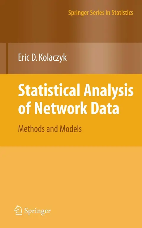 Cover of Statistical Analysis of Network Data