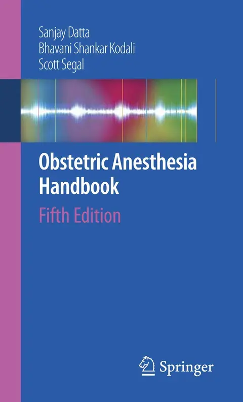 Cover of Obstetric Anesthesia Handbook