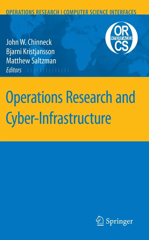 Cover of Operations Research and Cyber-Infrastructure