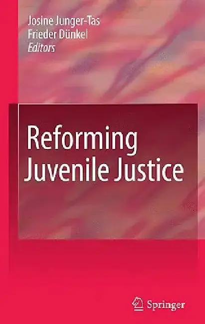 Cover of Reforming Juvenile Justice