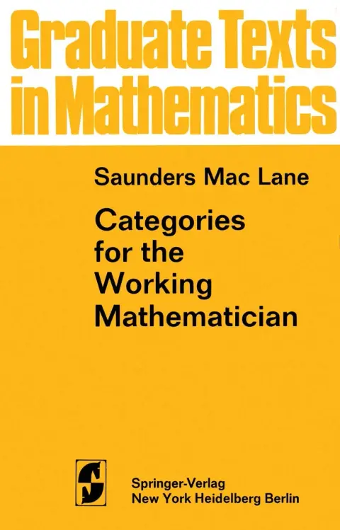 Cover of Categories for the Working Mathematician