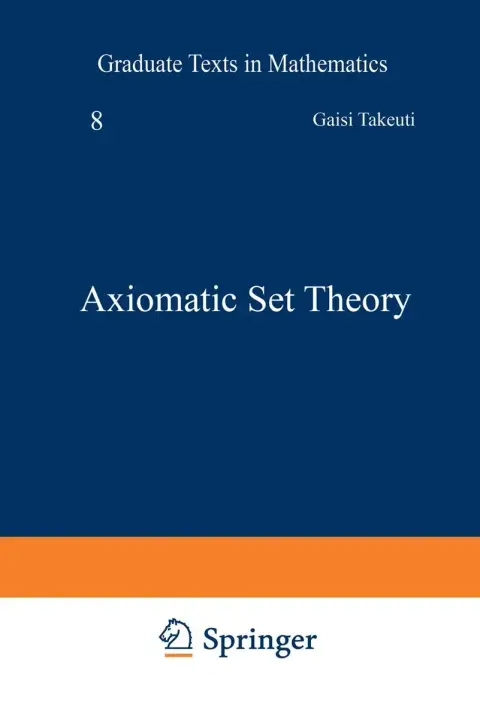 Cover of Axiomatic Set Theory