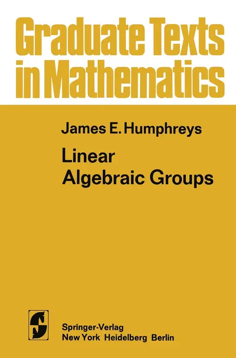 Cover of Linear Algebraic Groups