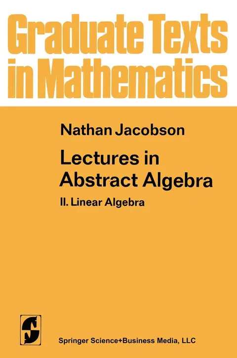 Cover of Lectures in Abstract Algebra