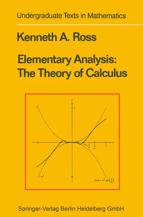 Cover of Elementary Analysis