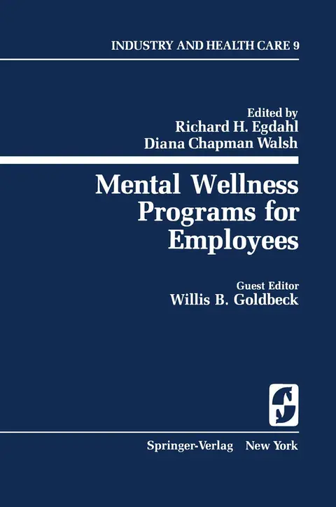 Cover of Mental Wellness Programs for Employees