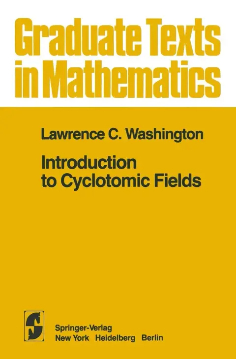 Cover of Introduction to Cyclotomic Fields