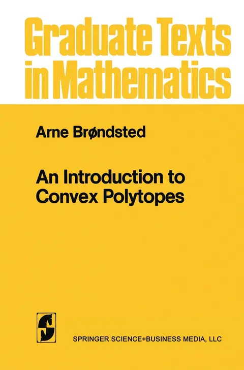 Cover of An Introduction to Convex Polytopes