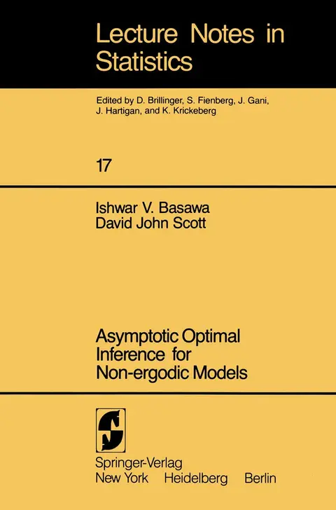 Cover of Asymptotic Optimal Inference for Non-ergodic Models