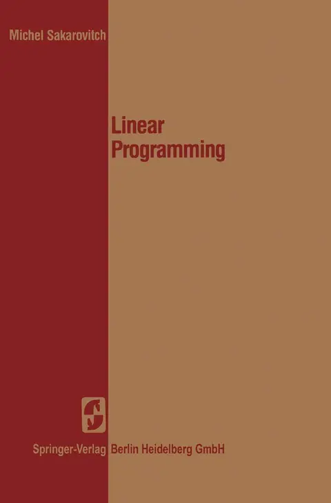 Cover of Linear Programming