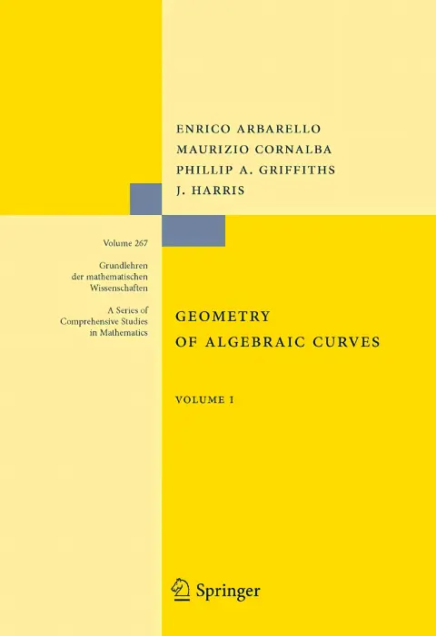 Cover of Geometry of Algebraic Curves