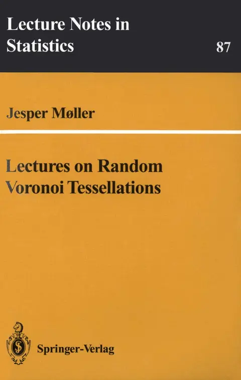 Cover of Lectures on Random Voronoi Tessellations