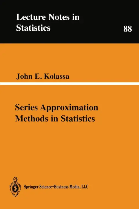 Cover of Series Approximation Methods in Statistics