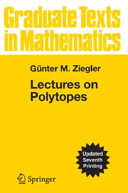 Cover of Lectures on Polytopes