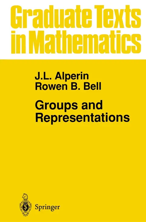 Cover of Groups and Representations