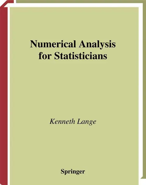 Cover of Numerical Analysis for Statisticians