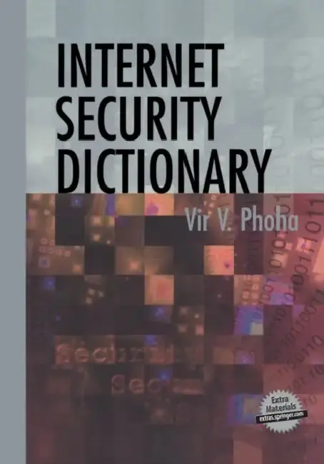 Cover of Internet Security Dictionary