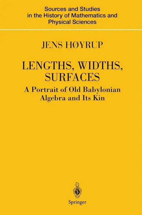Cover of Lengths, Widths, Surfaces