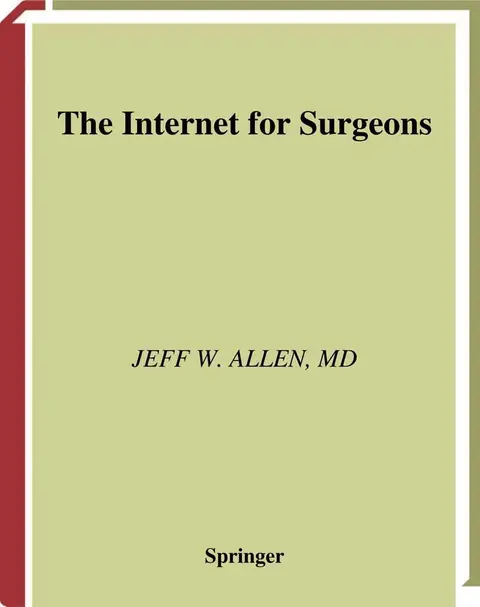 Cover of The Internet for Surgeons