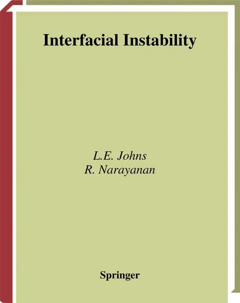 Cover of Interfacial Instability