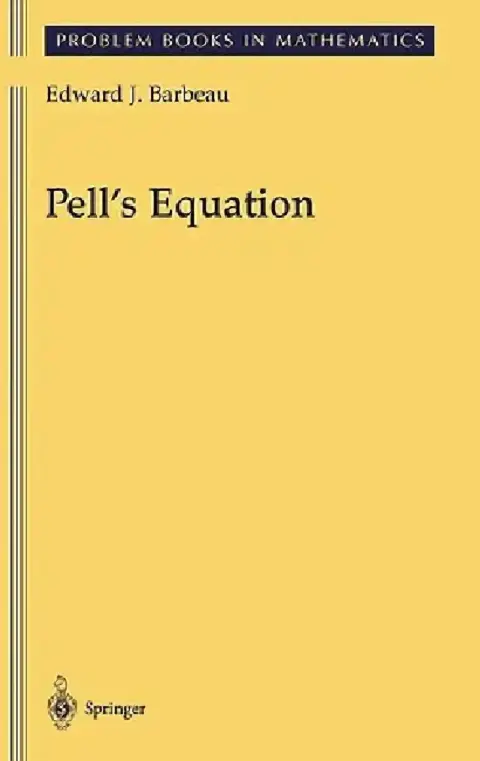Cover of Pell's Equation