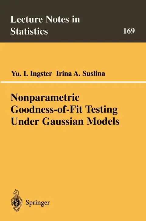 Cover of Nonparametric Goodness-of-Fit Testing Under Gaussian Models