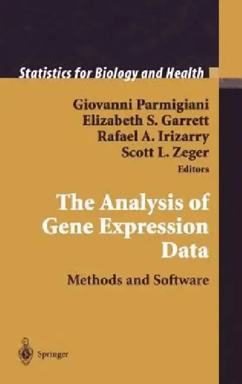 Cover of The Analysis of Gene Expression Data