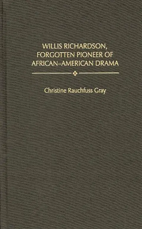 Cover of Willis Richardson