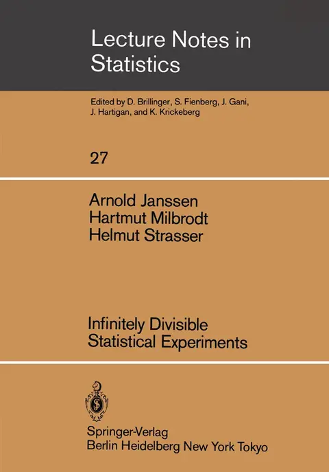 Cover of Infinitely Divisible Statistical Experiments