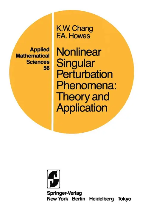 Cover of Nonlinear Singular Perturbation Phenomena