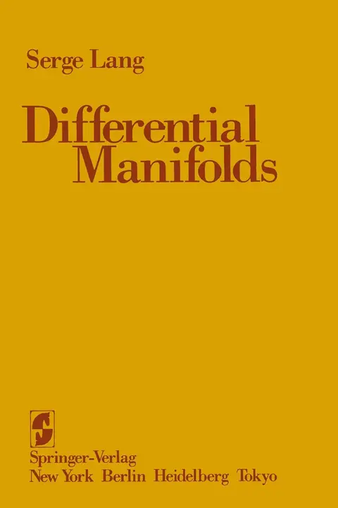 Cover of Differential Manifolds