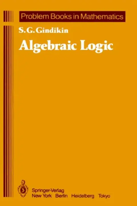 Cover of Algebraic Logic