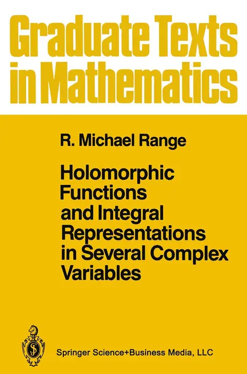 Cover of Holomorphic Functions and Integral Representations in Several Complex Variables