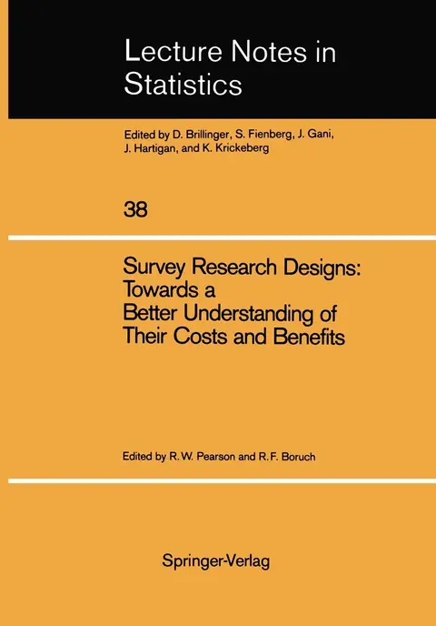 Cover of Survey Research Designs