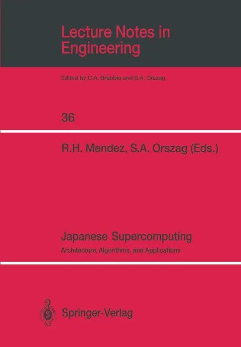 Cover of Japanese Supercomputing