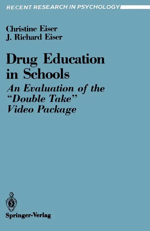 Cover of Drug Education in Schools