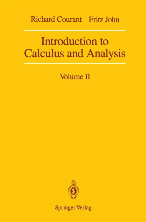 Cover of Introduction to Calculus and Analysis