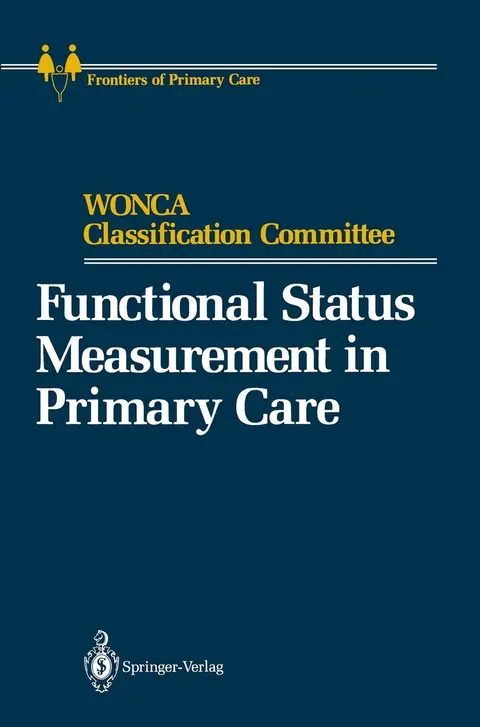 Cover of Functional Status Measurement in Primary Care