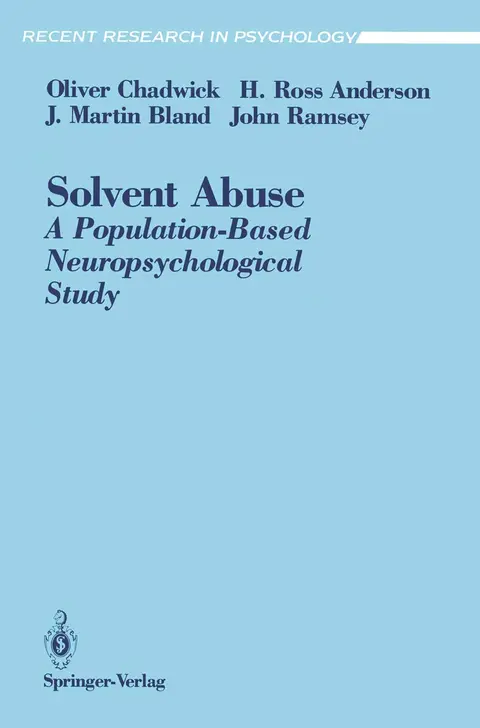 Cover of Solvent Abuse