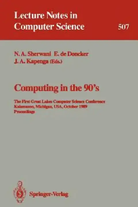 Cover of Computing in the 90's