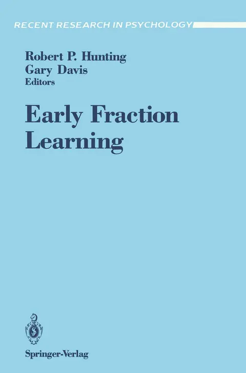 Cover of Early Fraction Learning