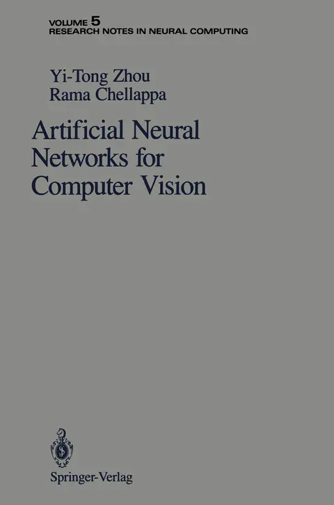 Cover of Artificial Neural Networks for Computer Vision